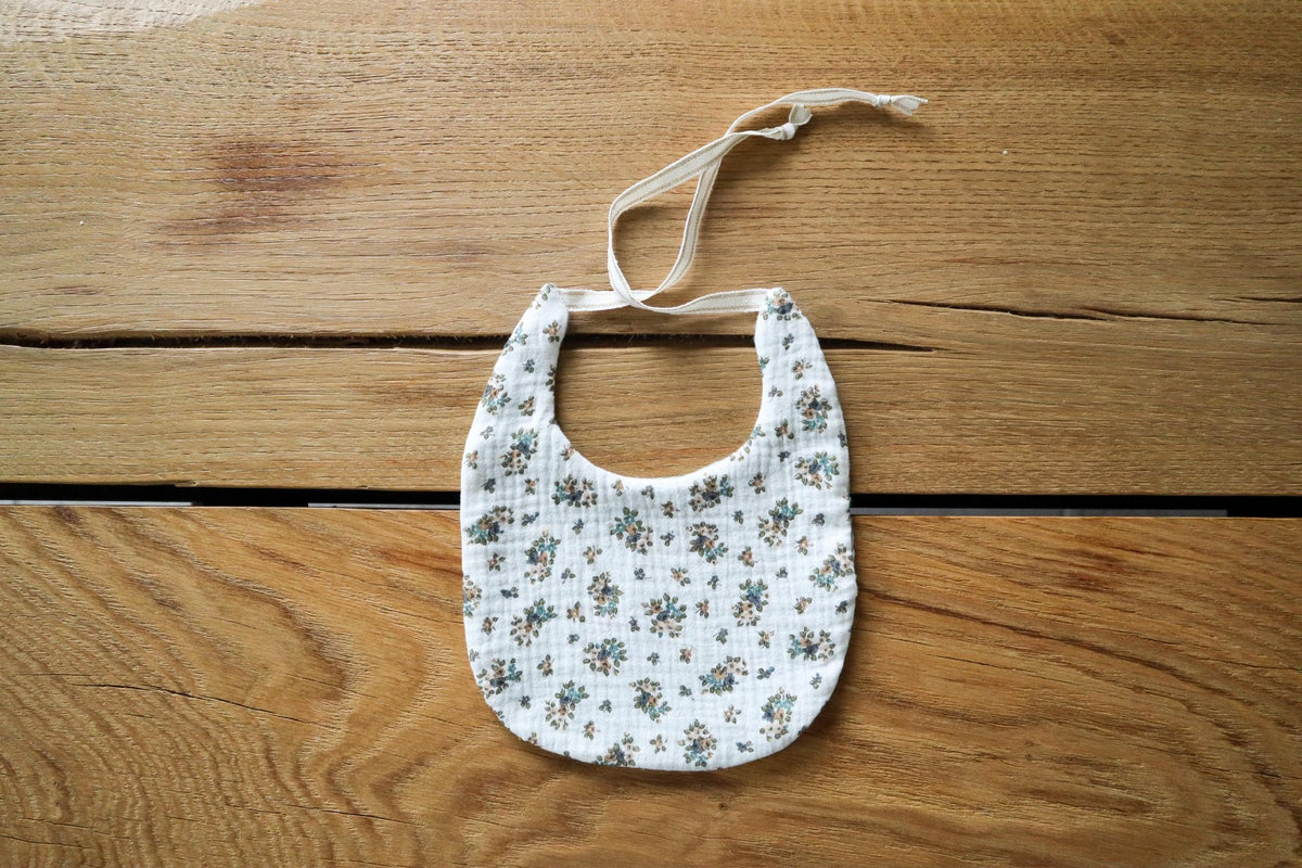 Bavoir bébé cadeau de naissance fait main