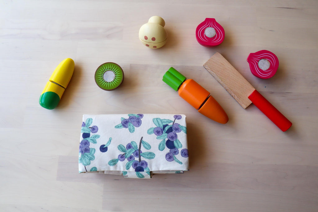 Étui à goûter enfant fait main
