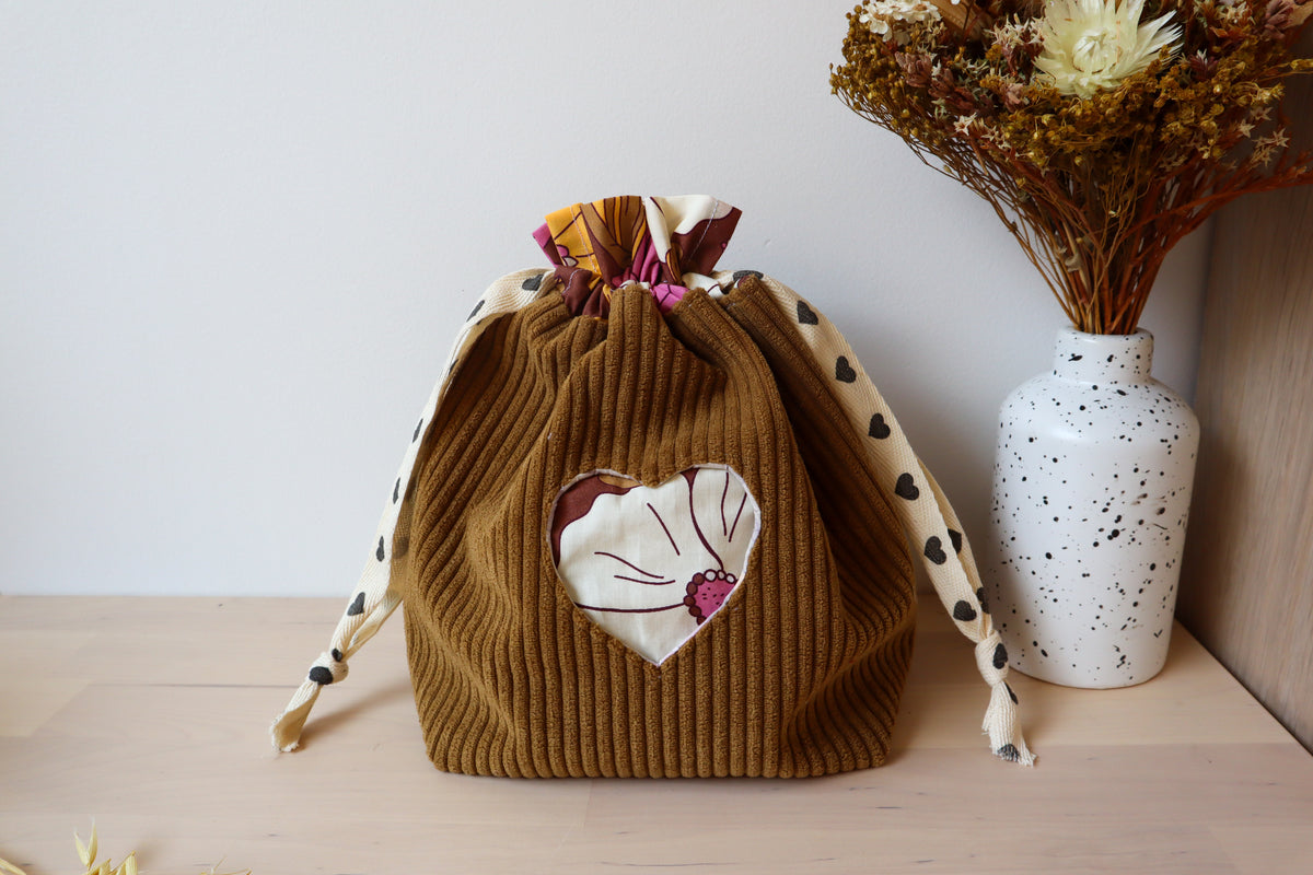 Pochette personnalisable unique fait main