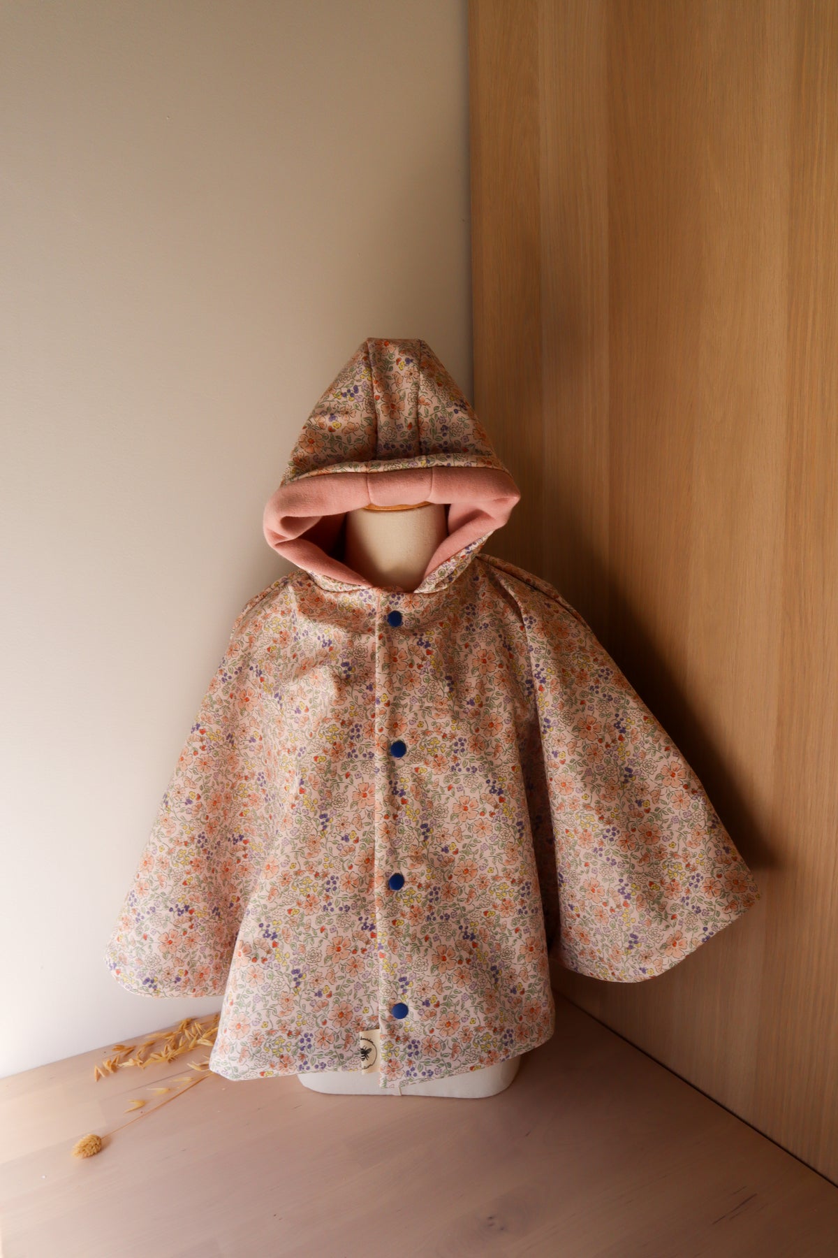 Poncho cape transport bébé cadeau naissance