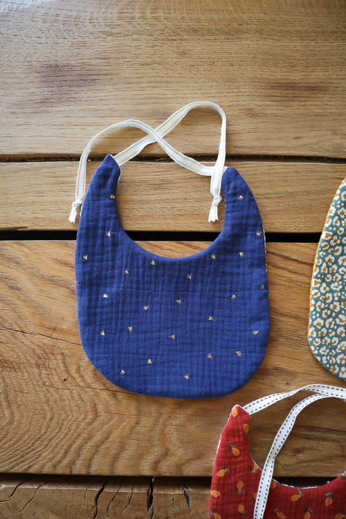 Bavoir bébé réglable personnalisable fait main