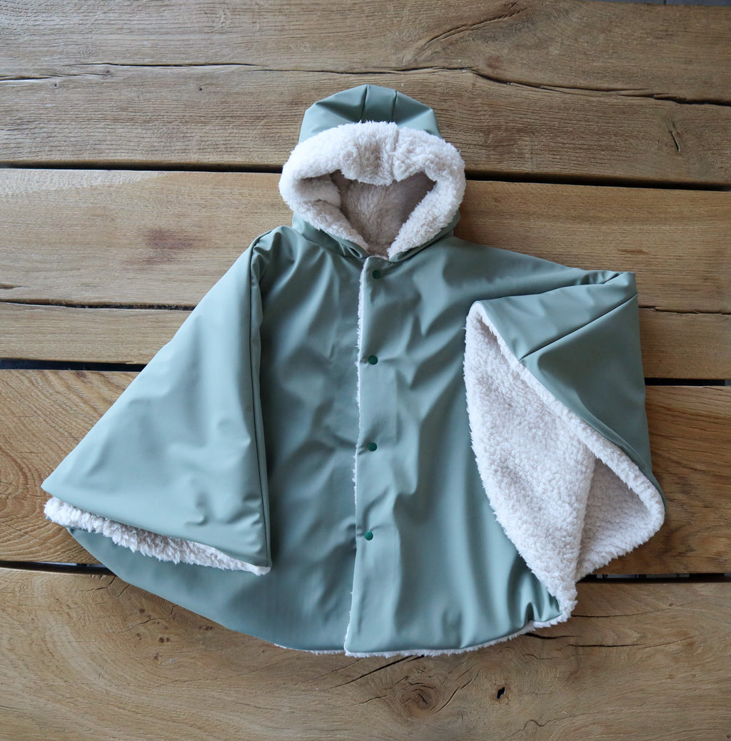 Cape réversible enfant fait main