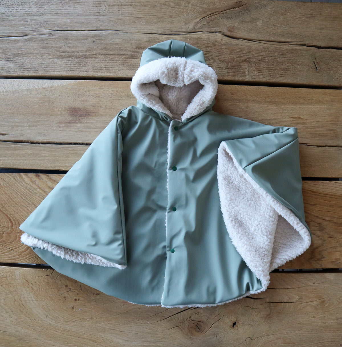 Cape réversible enfant fait main