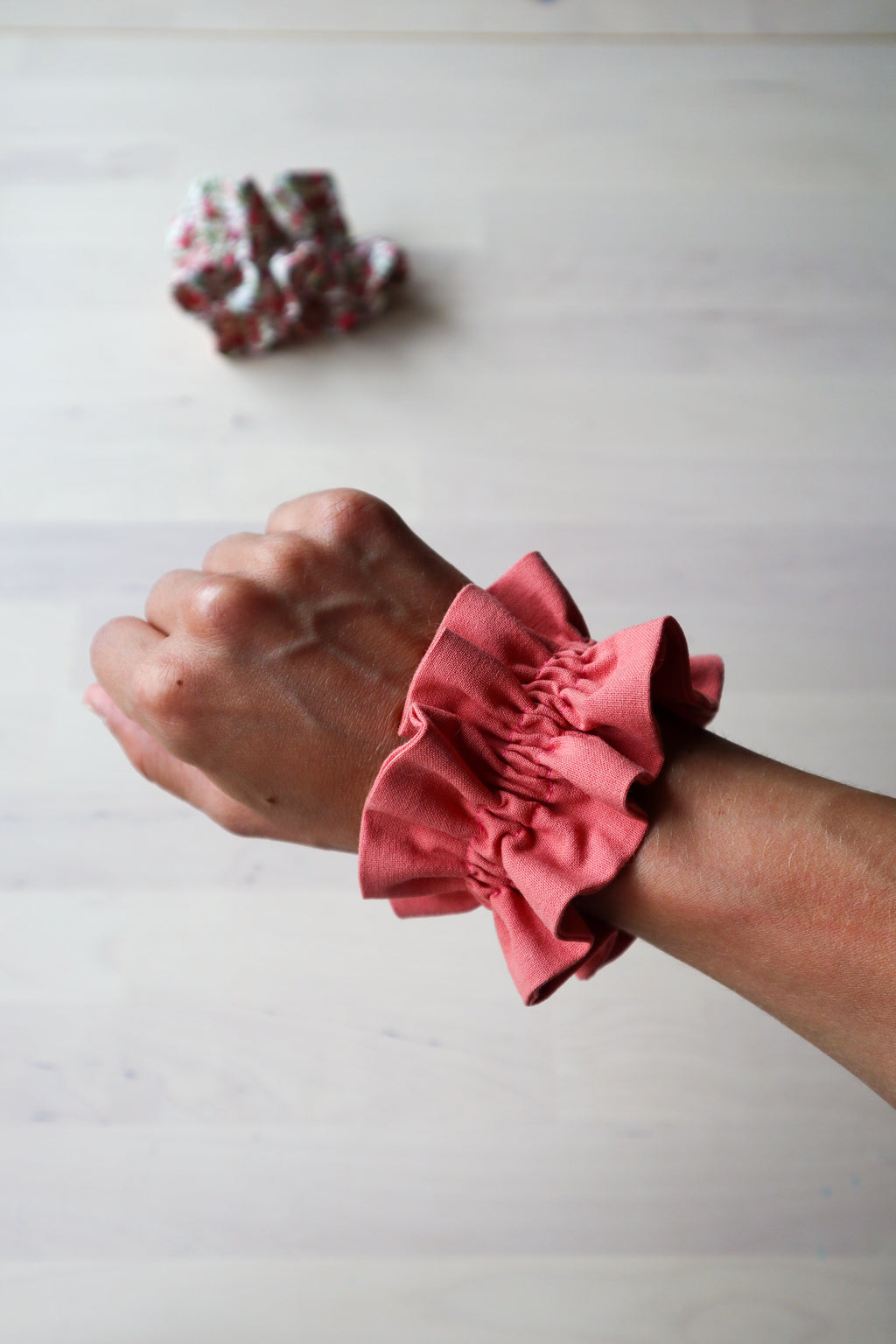 Chouchou bracelet tissu personnalisable