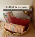 Coffret naissance personnalisable sac à langer