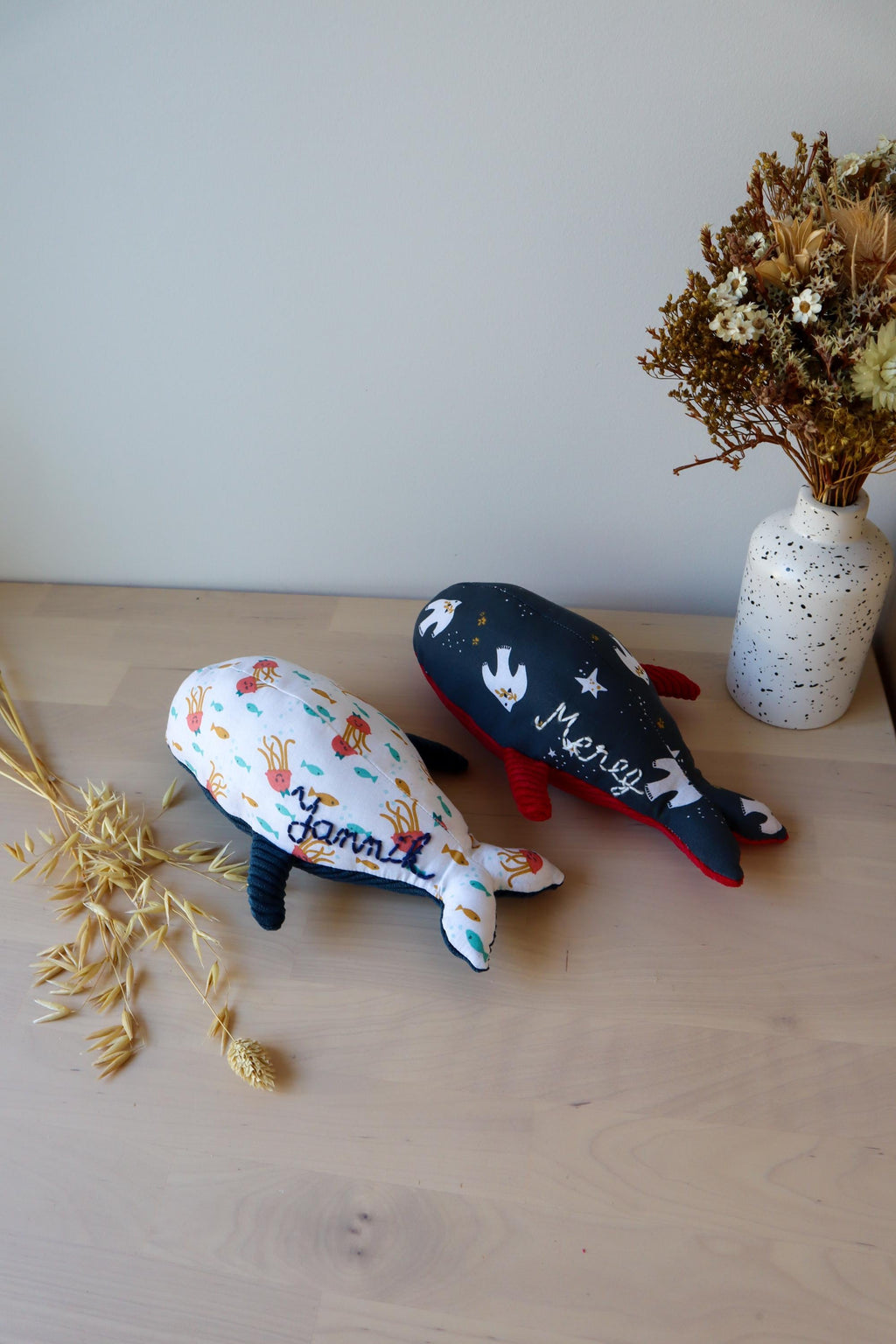 Doudou cadeau de naissance personnalisé