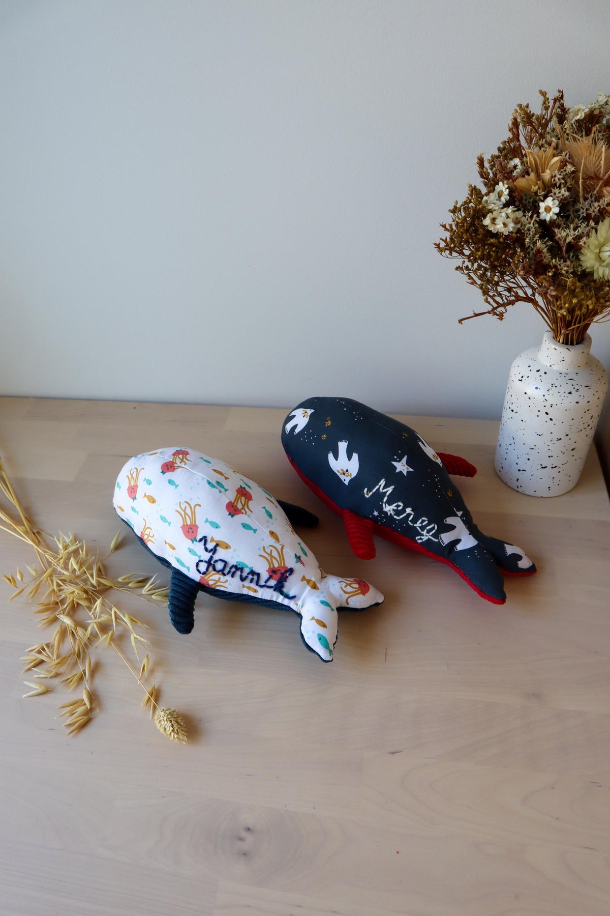 Doudou cadeau de naissance personnalisé