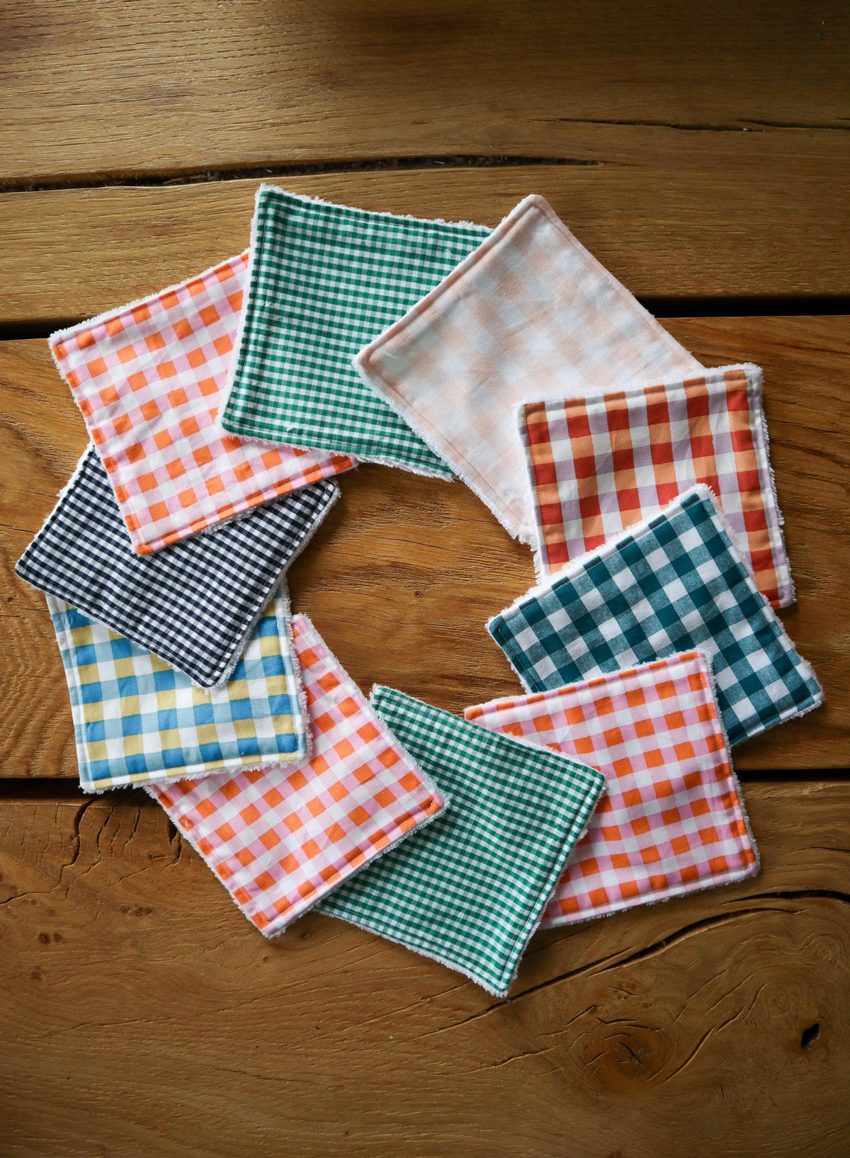 Lingettes lavables éco-responsables
