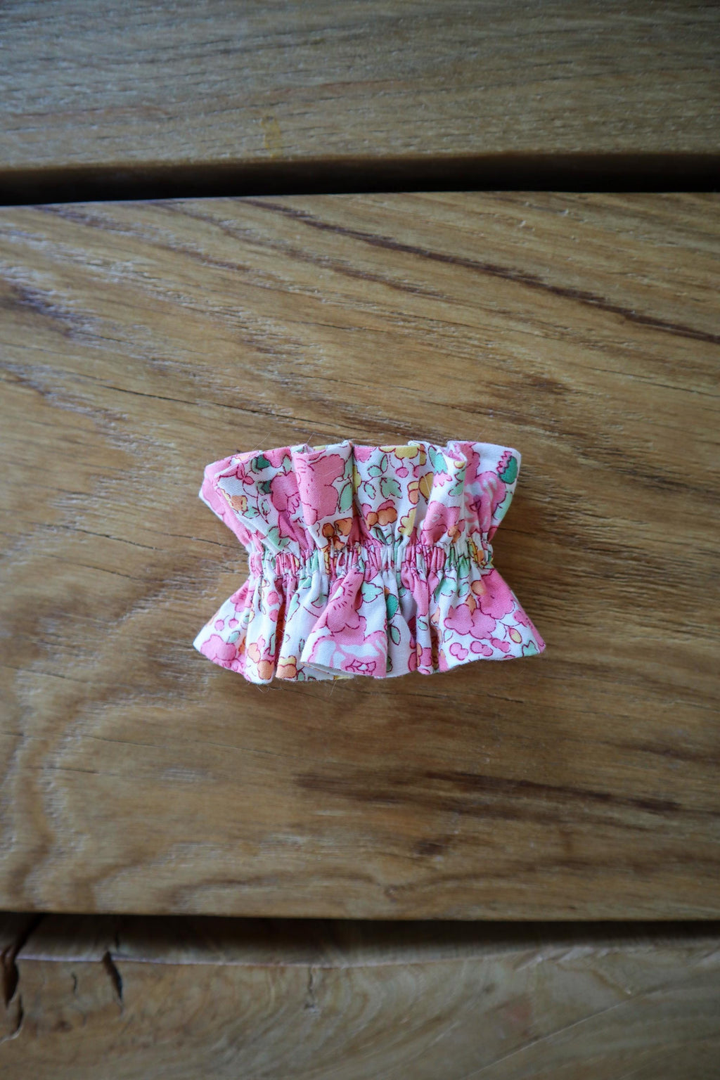 Chouchou manchette en tissu artisanal