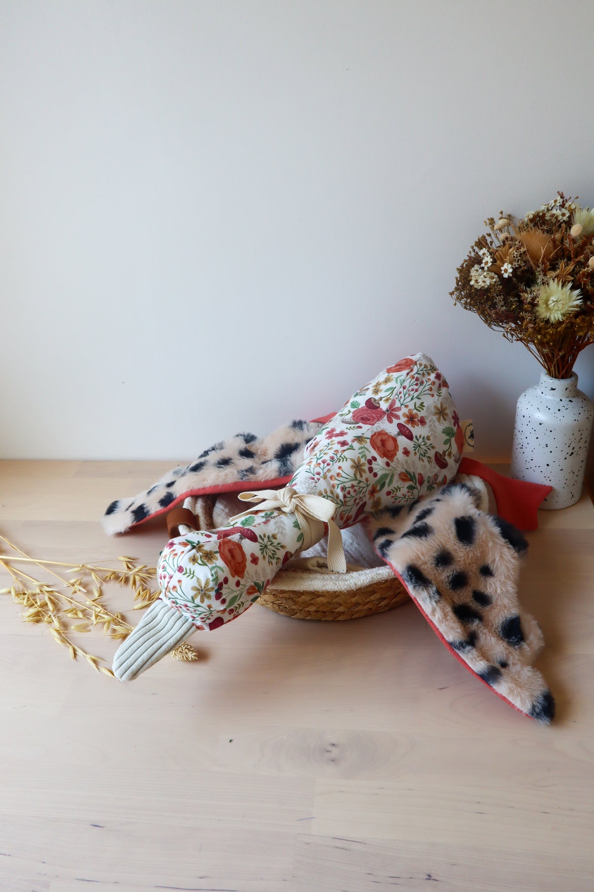 Peluche oie unique personnalisée