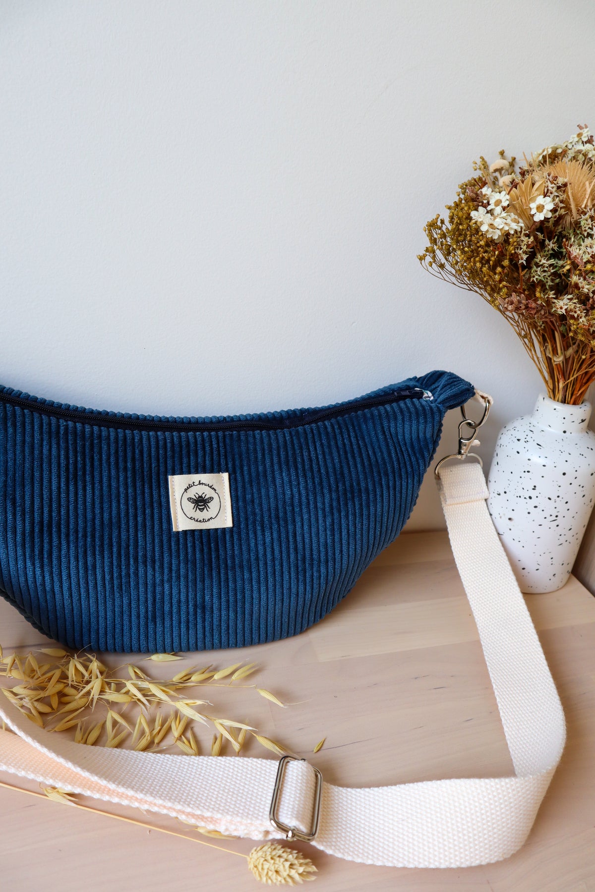Sac bandoulière fait main artisanal