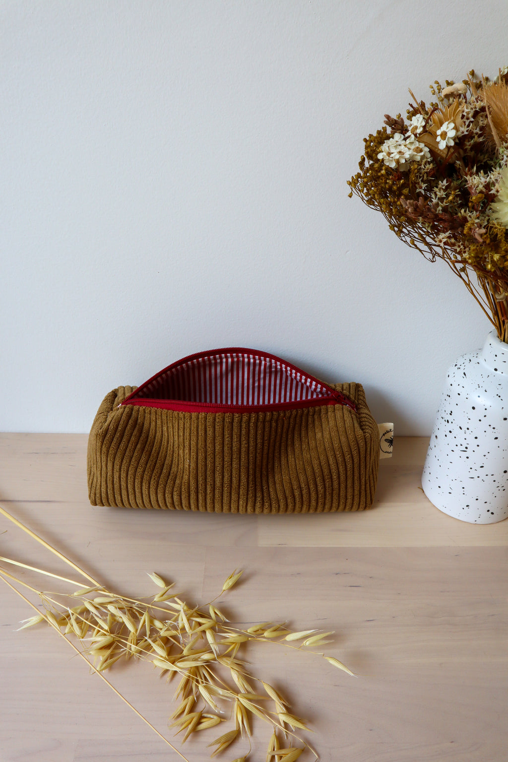 Trousse personnalisable fait main