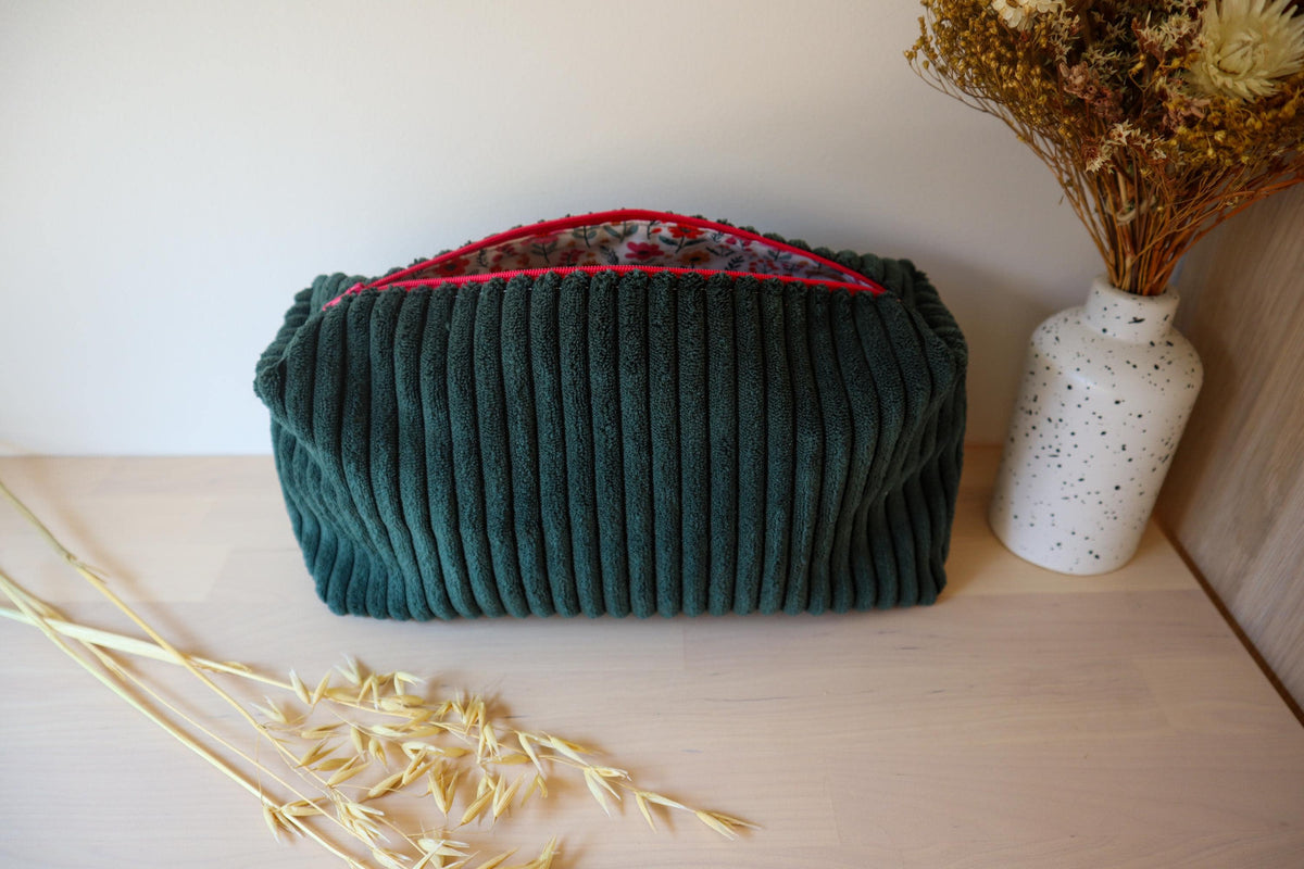 Trousse de toilette enfant et adulte fait main