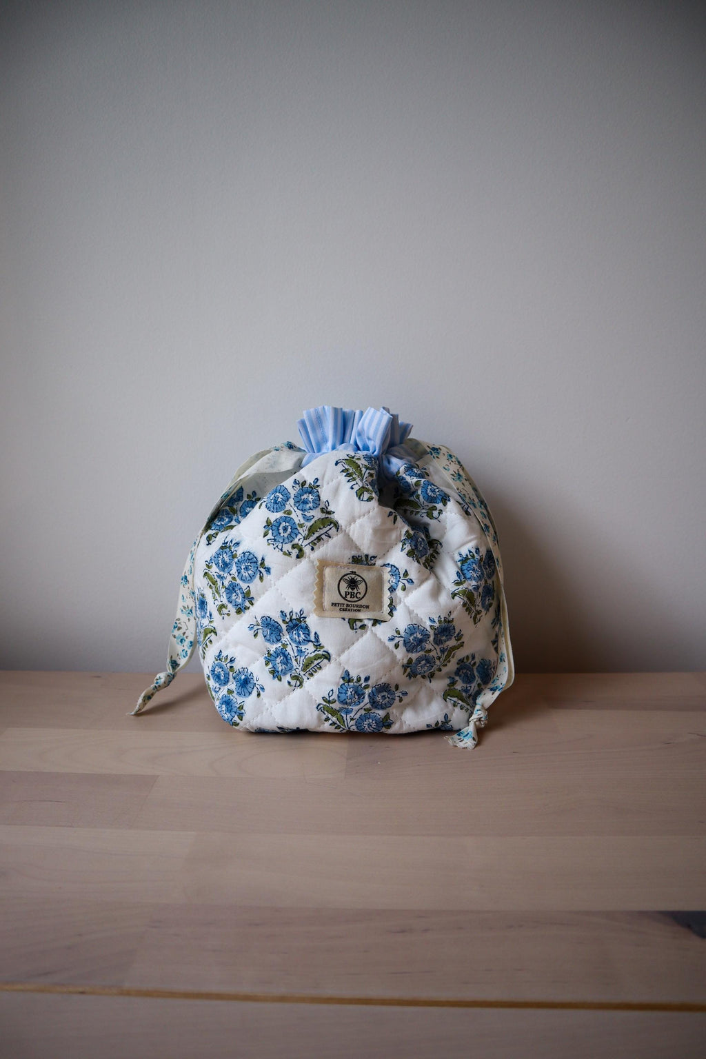 Trousse de toilette originale fait main